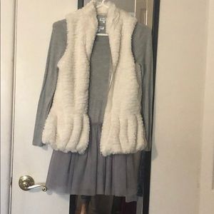 Girls Splendid sweater dress & Splendid vest